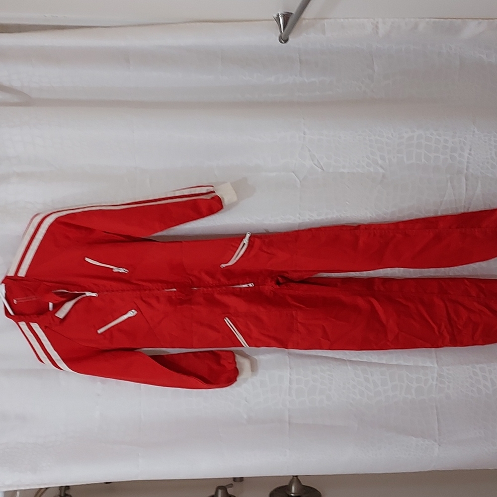 Vintage jump suit. Be a "pit crew" member or Speed Racer for Halloween. Size 4-6